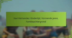 Xavi Hernandez: Kindertijd, Vormende jaren, Familieachtergrond